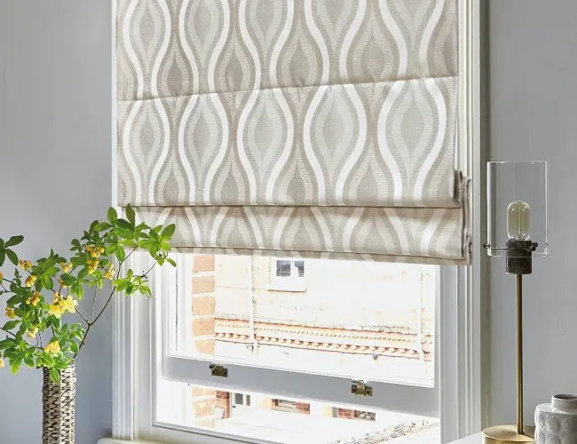 Blackout Roman blinds
