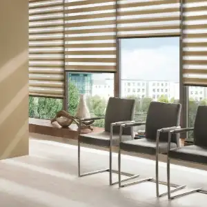 Al Quoz dual-layer office blinds