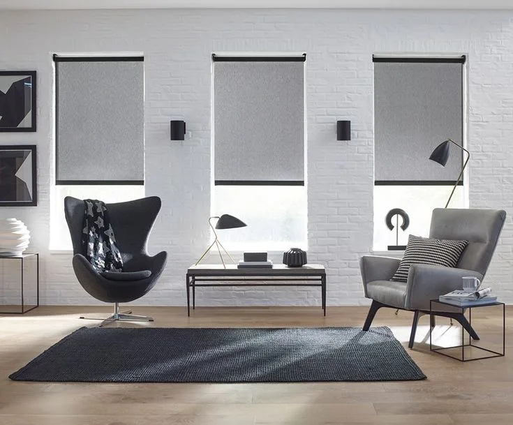 Al Quoz living room curtain blinds
