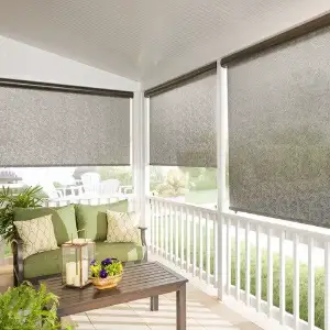 Balcony roller blinds outdoor use