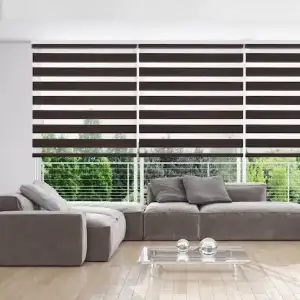 Business Bay stylish zebra blinds