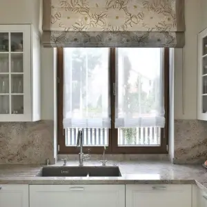 Compact kitchen Romex blinds Al Quoz