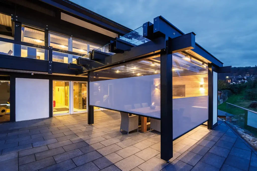Outdoor blinds supplier in Al Jaddaf