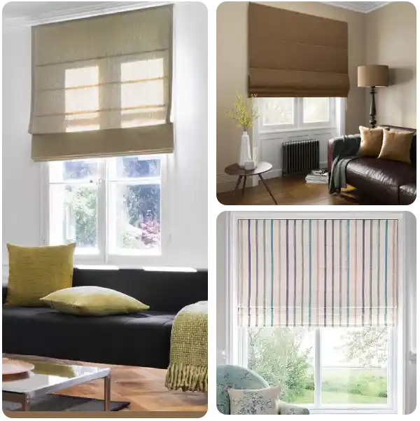 Stylish Roman blinds JLT