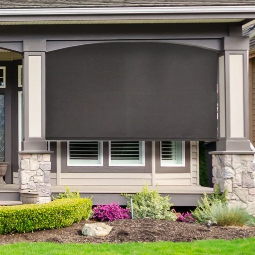UV-blocking solar blinds