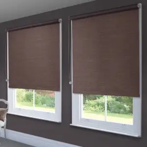 Weatherproof patio roller blinds