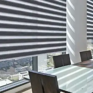 Zebra blinds for JLT office