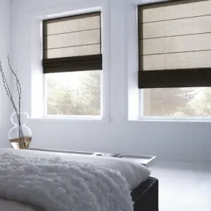 Soft fold Roman blinds Dubai